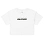 Jolly & Goode Crop Tops White / XS Unlocked Crop Top Cheeky British Style