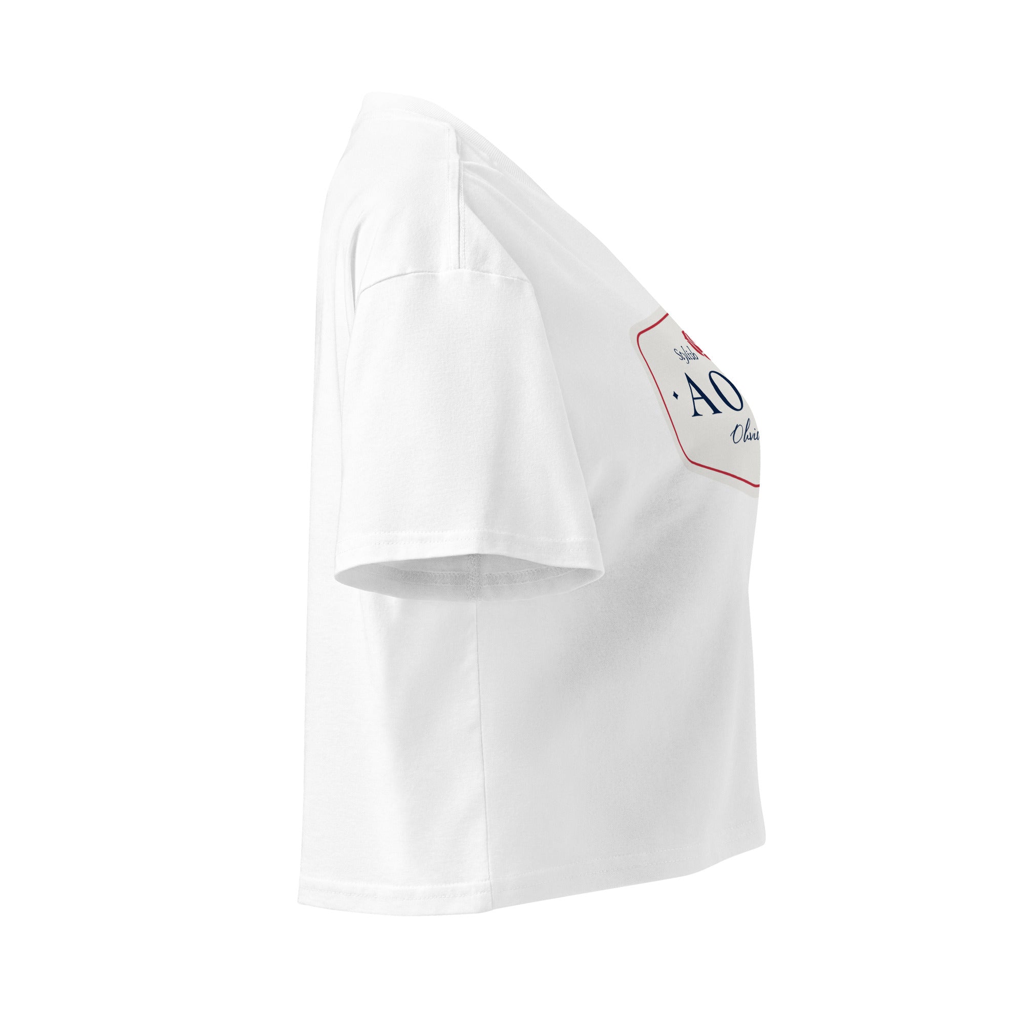 Jolly & Goode Crop Tops Women’s AONB Crop Top | Stylish, British, Obviously | Rose Cheeky British Style