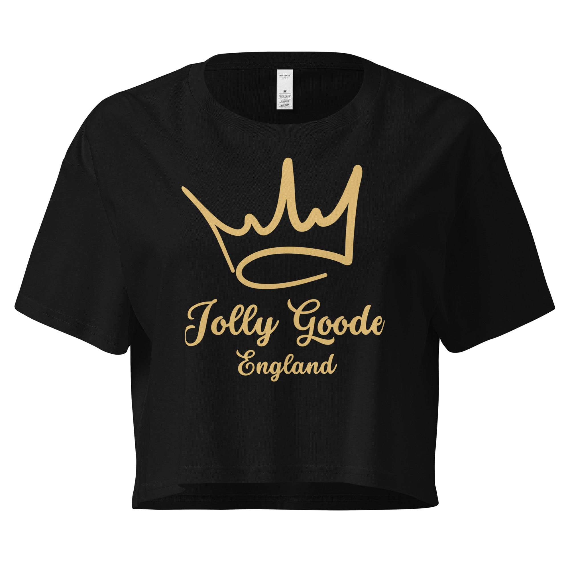 Jolly & Goode Crop Tops XS Jolly Goode England Crown | Crop Top Cheeky British Style