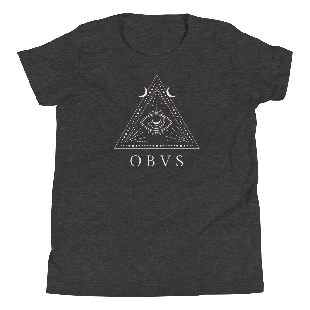 Jolly & Goode Dark Grey Heather / S OBVS Youth T-shirt Obviously Cheeky British Style