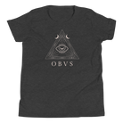 Jolly & Goode Dark Grey Heather / S OBVS Youth T-shirt Obviously Cheeky British Style