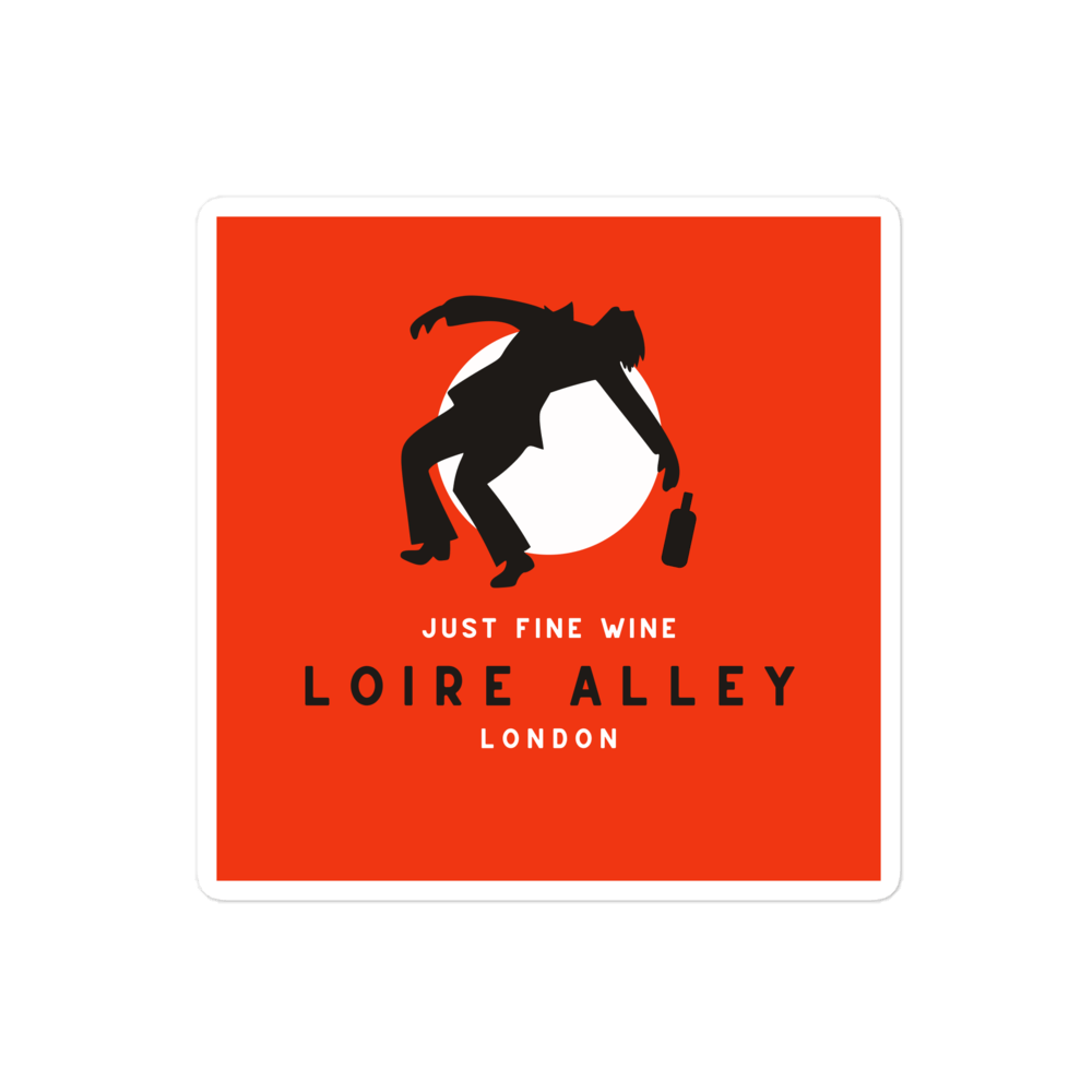 Jolly & Goode Decorative Stickers 4″×4″ Loire Alley London Wine Bottle Labels Cheeky British Style