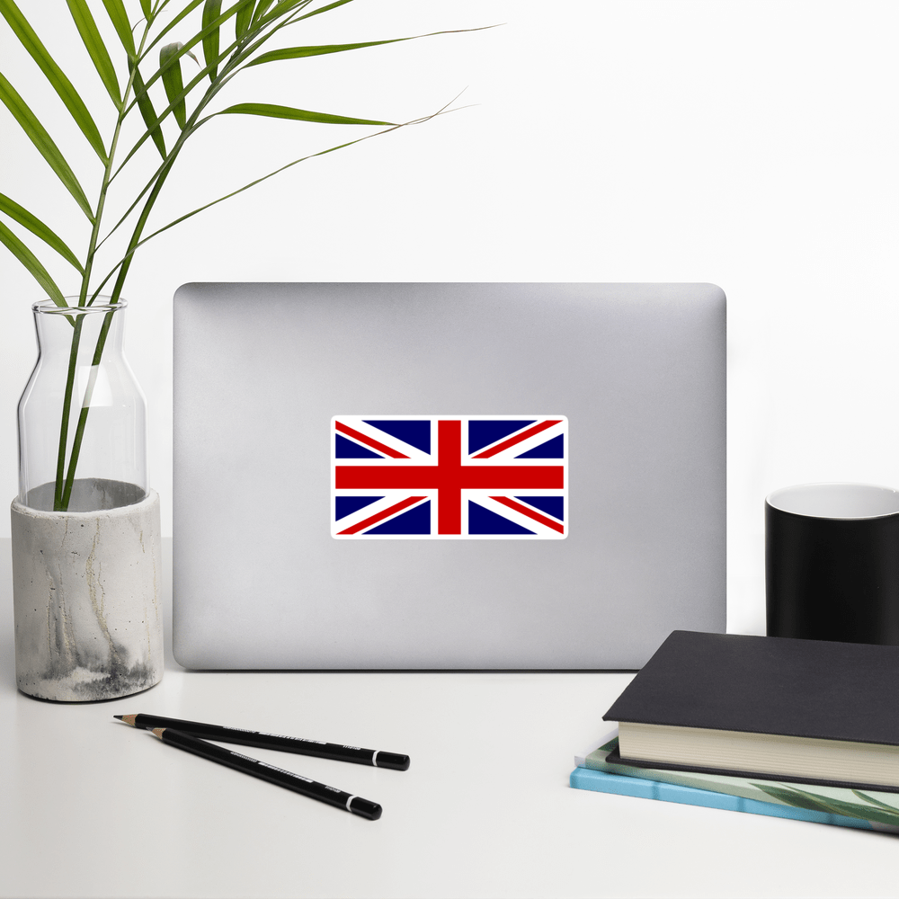 Jolly & Goode Decorative Stickers 5.5″×5.5″ Union Jack Stickers Cheeky British Style