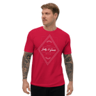 Jolly & Goode Diamond Men's Fitted T-shirt Red / XS Jolly & Goode