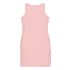 Jolly & Goode Dresses Tartan Pink Fitted Dress | Bodycon Dress Cheeky British Style