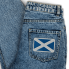 Jolly & Goode Embroidered Patch Flag of Scotland Embroidered Patch Cheeky British Style