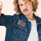 Jolly & Goode Embroidered Patch Union Jack Embroidered Patch Cheeky British Style