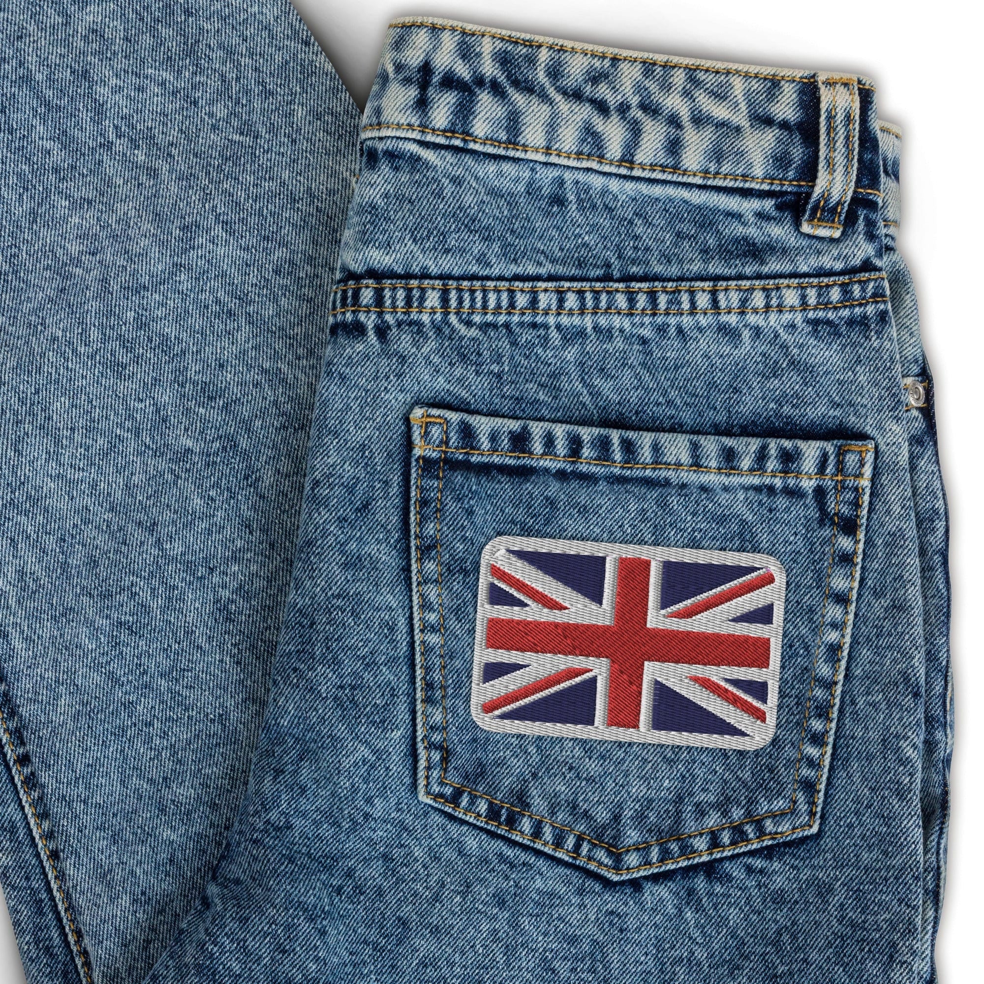 Jolly & Goode Embroidered Patch Union Jack Embroidered Patch Cheeky British Style