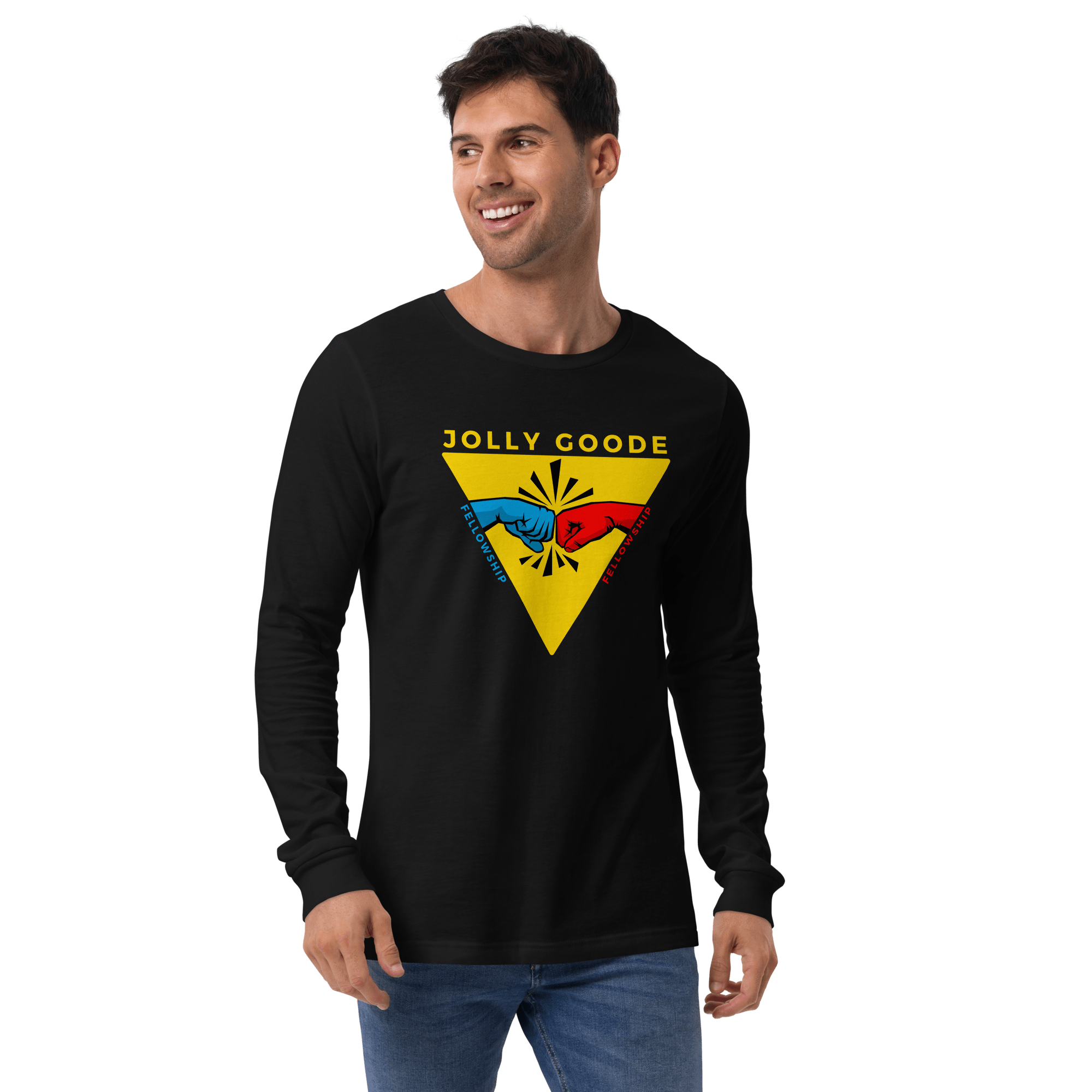 Jolly Goode Fellowship Superheroes | Long-sleeve Shirt | Unisex Jolly & Goode