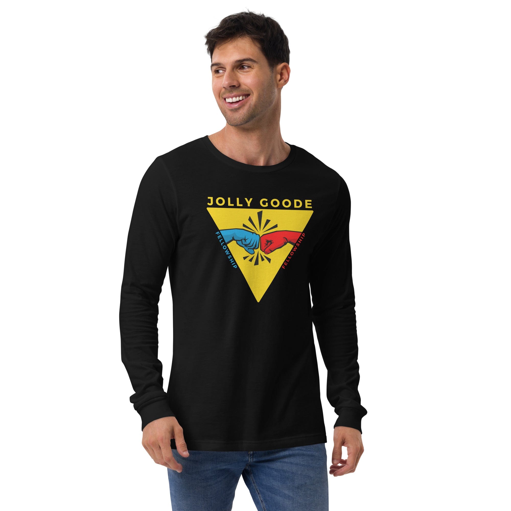 Jolly Goode Fellowship Superheroes | Long-sleeve Shirt | Unisex long sleeve shirts Jolly & Goode