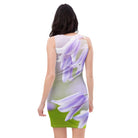 Jolly & Goode Fitted Dress Bluebell Body Contour Dress | Floral Bodycon Dress Cheeky British Style