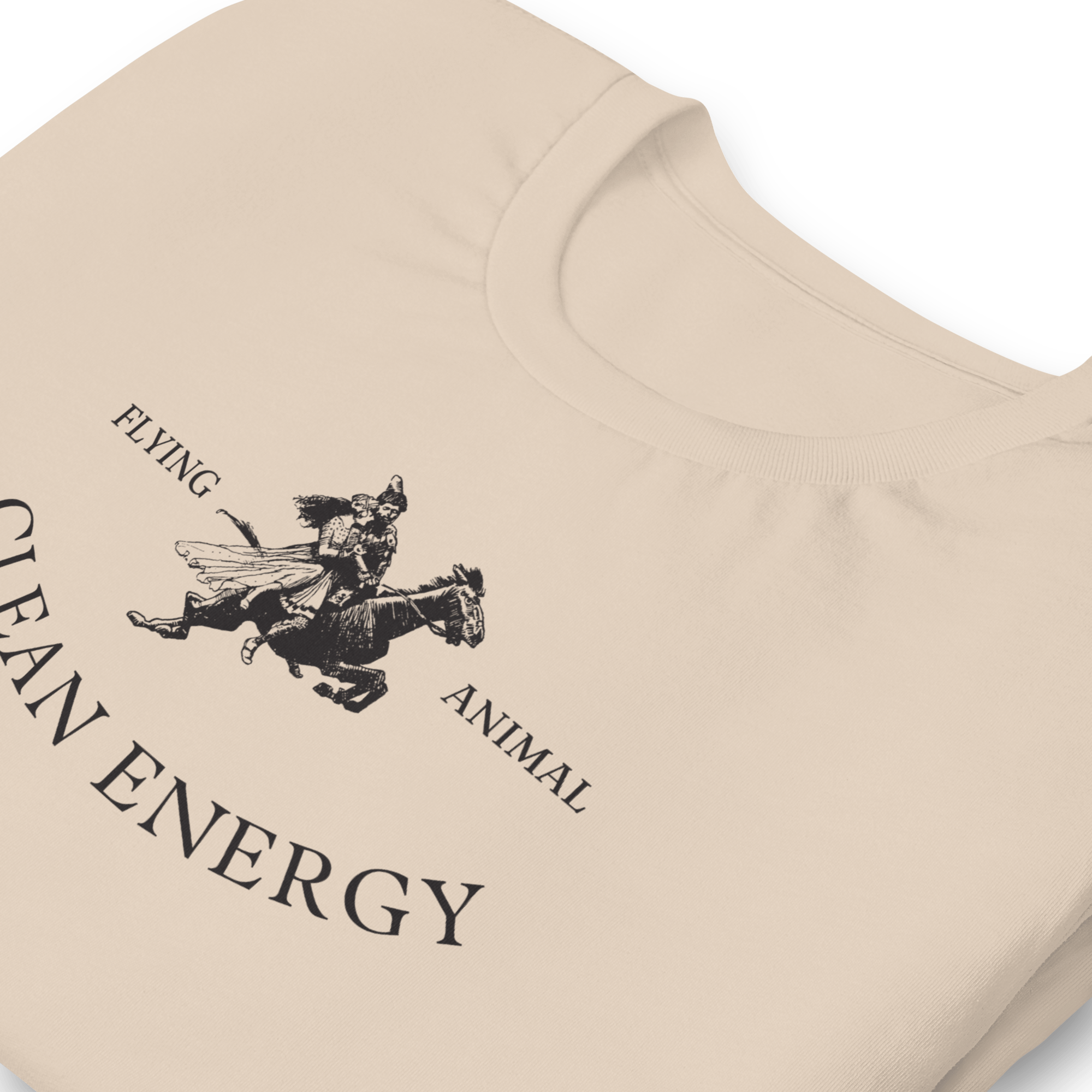 Jolly & Goode Flying Animal Clean Energy T-shirt Cheeky British Style