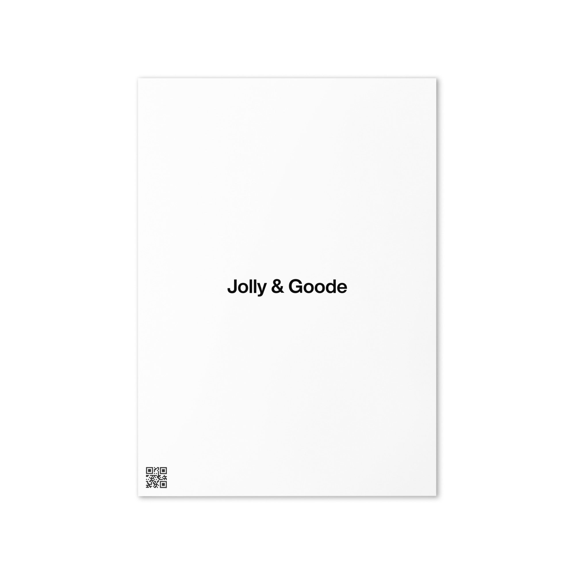 Jolly & Goode Greeting & Note Cards 5″×7″ Phillip Hillock Bollock Phrenologist Greeting Card Cheeky British Style