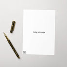 Jolly & Goode Greeting & Note Cards 5″×7″ The World According to Carp | Greeting Card Cheeky British Style