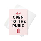 Jolly & Goode Greeting & Note Cards Now Open to The Pubic Greeting Card Cheeky British Style