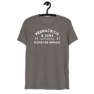 Jolly & Goode Grey Triblend / XS Permacrisis & Sons Triblend T-shirt Cheeky British Style