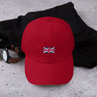 Jolly & Goode Hats Cranberry Union Jack Hat | Classic Fit Cheeky British Style