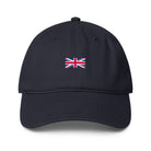 Jolly & Goode Hats Dark Navy Union Jack Hat | 100% Cotton | Low-Profile Cheeky British Style