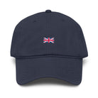 Jolly & Goode Hats Navy Union Jack Cap | Garment washed 100% cotton hat Cheeky British Style