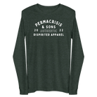 Jolly & Goode Heather Forest / XS Permacrisis & Sons Long-Sleeve Shirt Cheeky British Style