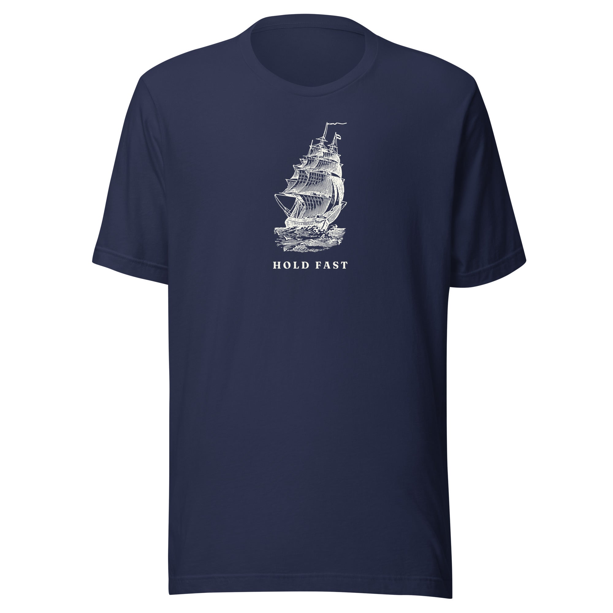 Jolly & Goode Hold Fast Nautical Unisex T-Shirt Cheeky British Style