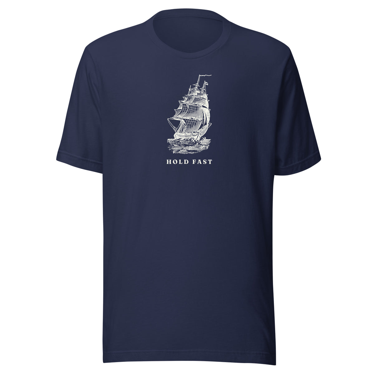 Jolly & Goode Hold Fast Nautical Unisex T-Shirt Cheeky British Style