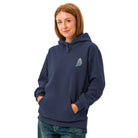 Jolly & Goode Hoodies British Blue Hoodie | Garment-dyed Cheeky British Style