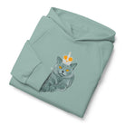 Jolly & Goode Hoodies Crowned British Blue Heavyweight Hoodie Cheeky British Style