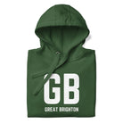 Jolly & Goode Hoodies Forest Green / S GB Great Brighton Hoodie Cheeky British Style