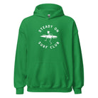 Jolly & Goode Hoodies Irish Green / S Steady On Surf Club Great Britain | Skeleton King Surfer | Hoodie Cheeky British Style