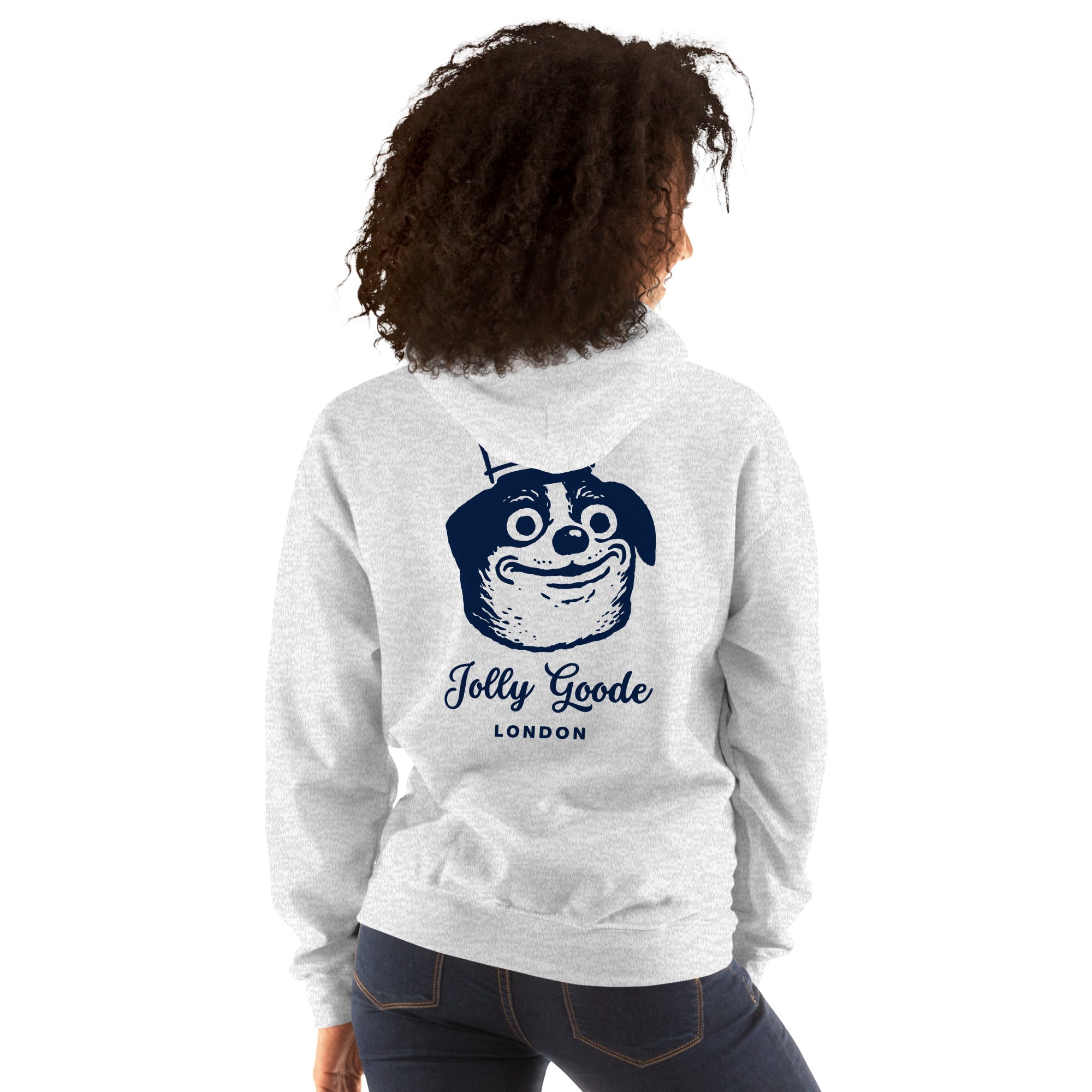 Jolly & Goode Hoodies Jolly Goode London Crowned Dog Hoodie Cheeky British Style