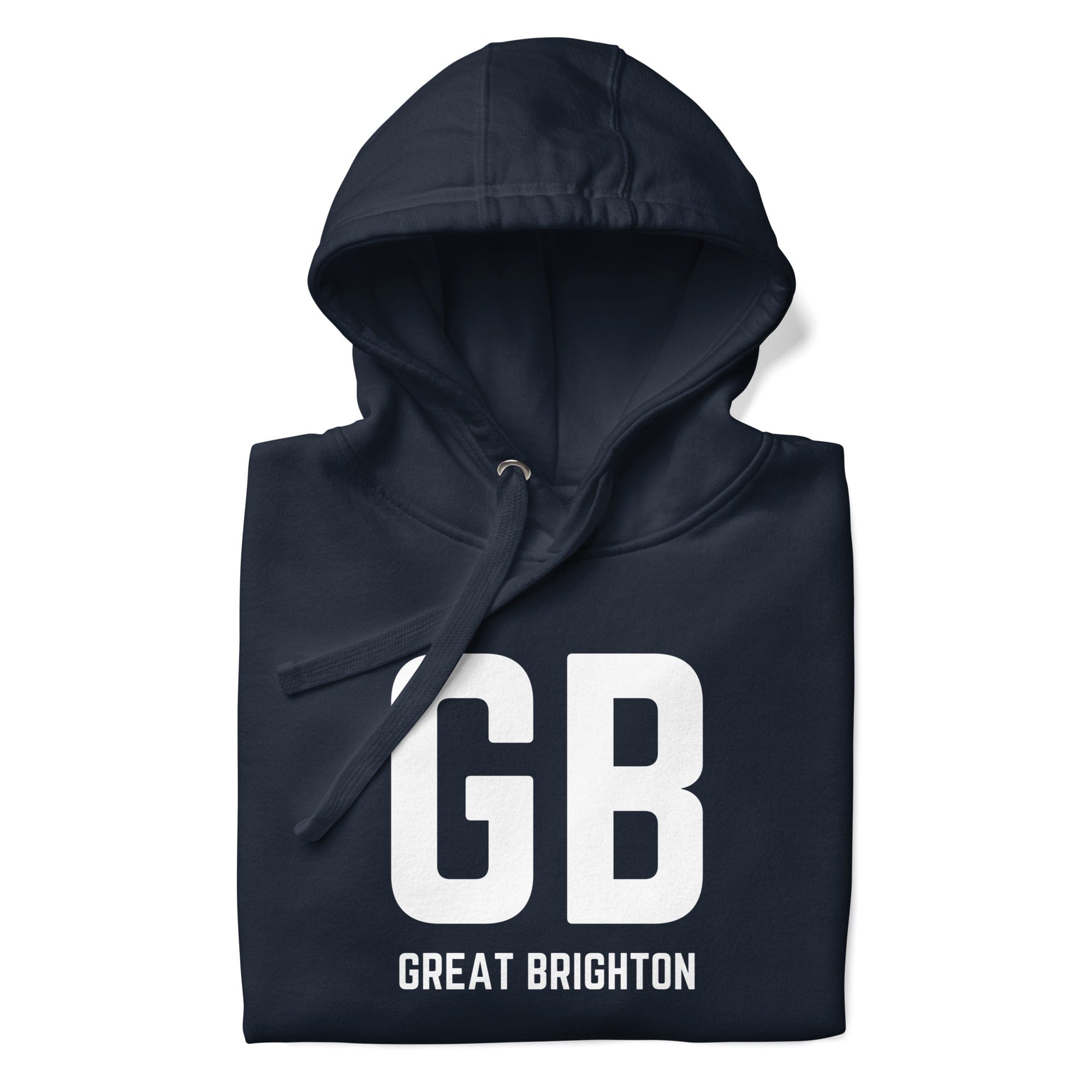 Jolly & Goode Hoodies Navy Blazer / S GB Great Brighton Hoodie Cheeky British Style