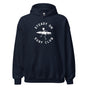 Jolly & Goode Hoodies Navy / S Steady On Surf Club Great Britain | Skeleton King Surfer | Hoodie Cheeky British Style