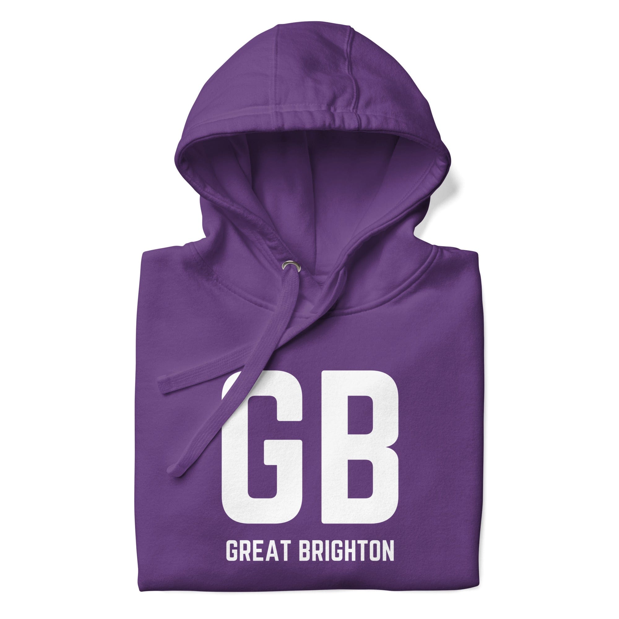 Jolly & Goode Hoodies Purple / S GB Great Brighton Hoodie Cheeky British Style