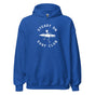 Jolly & Goode Hoodies Royal / S Steady On Surf Club Great Britain | Skeleton King Surfer | Hoodie Cheeky British Style