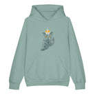 Jolly & Goode Hoodies S Crowned British Blue Heavyweight Hoodie Cheeky British Style