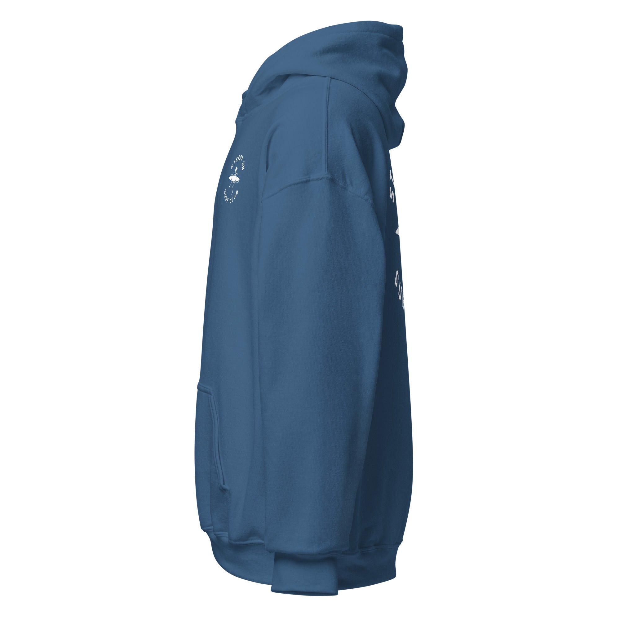 Jolly & Goode Hoodies Steady On Surf Club Skeleton Surf King Hoodie Cheeky British Style