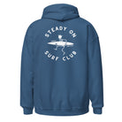 Jolly & Goode Hoodies Steady On Surf Club Skeleton Surf King Hoodie Cheeky British Style