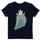 Jolly & Goode kids shirts French Navy / 3-4 British Blue Organic Kids T-shirt Cheeky British Style
