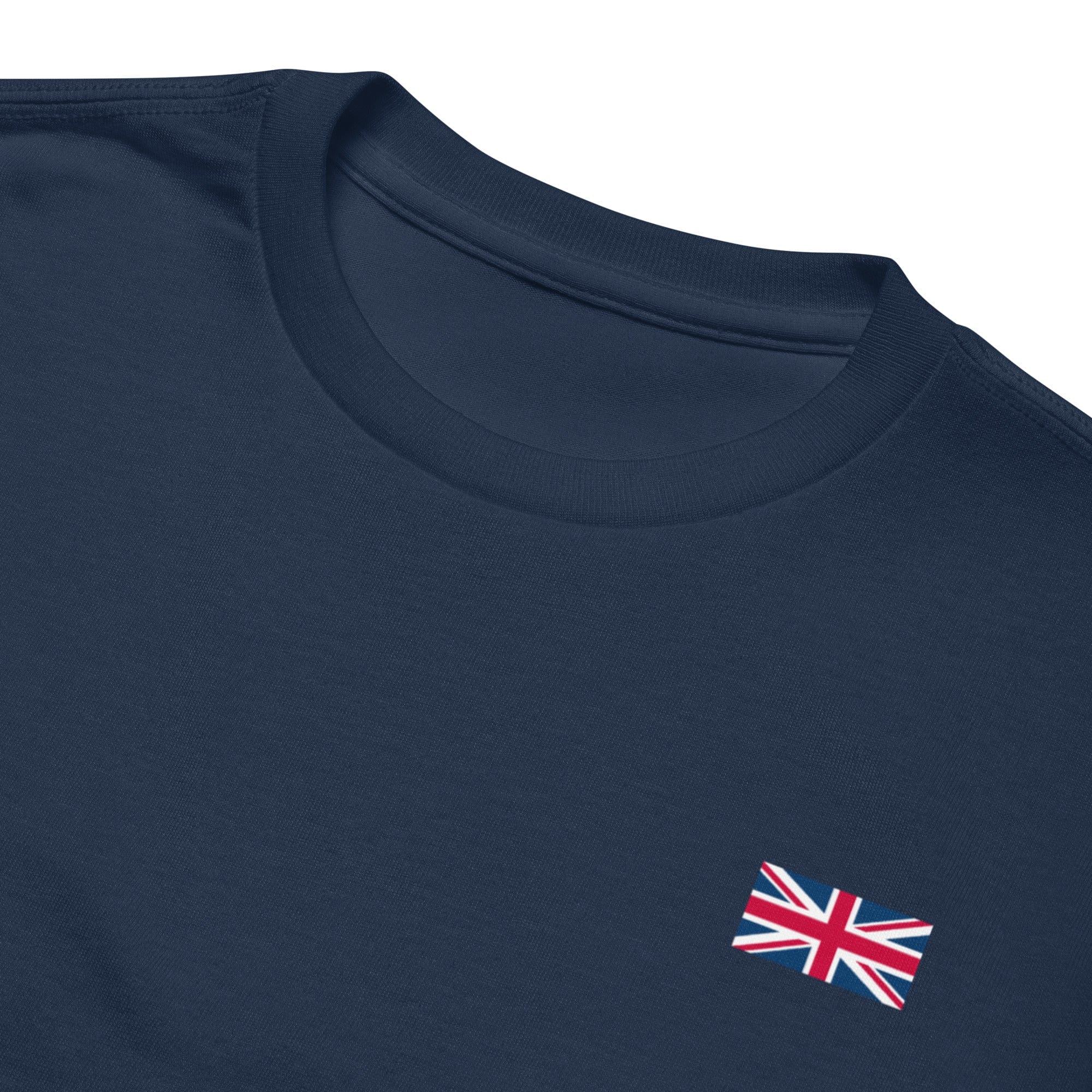 Jolly & Goode kids shirts Kids Union Jack T-shirt | Left Chest | Youth Size Cheeky British Style