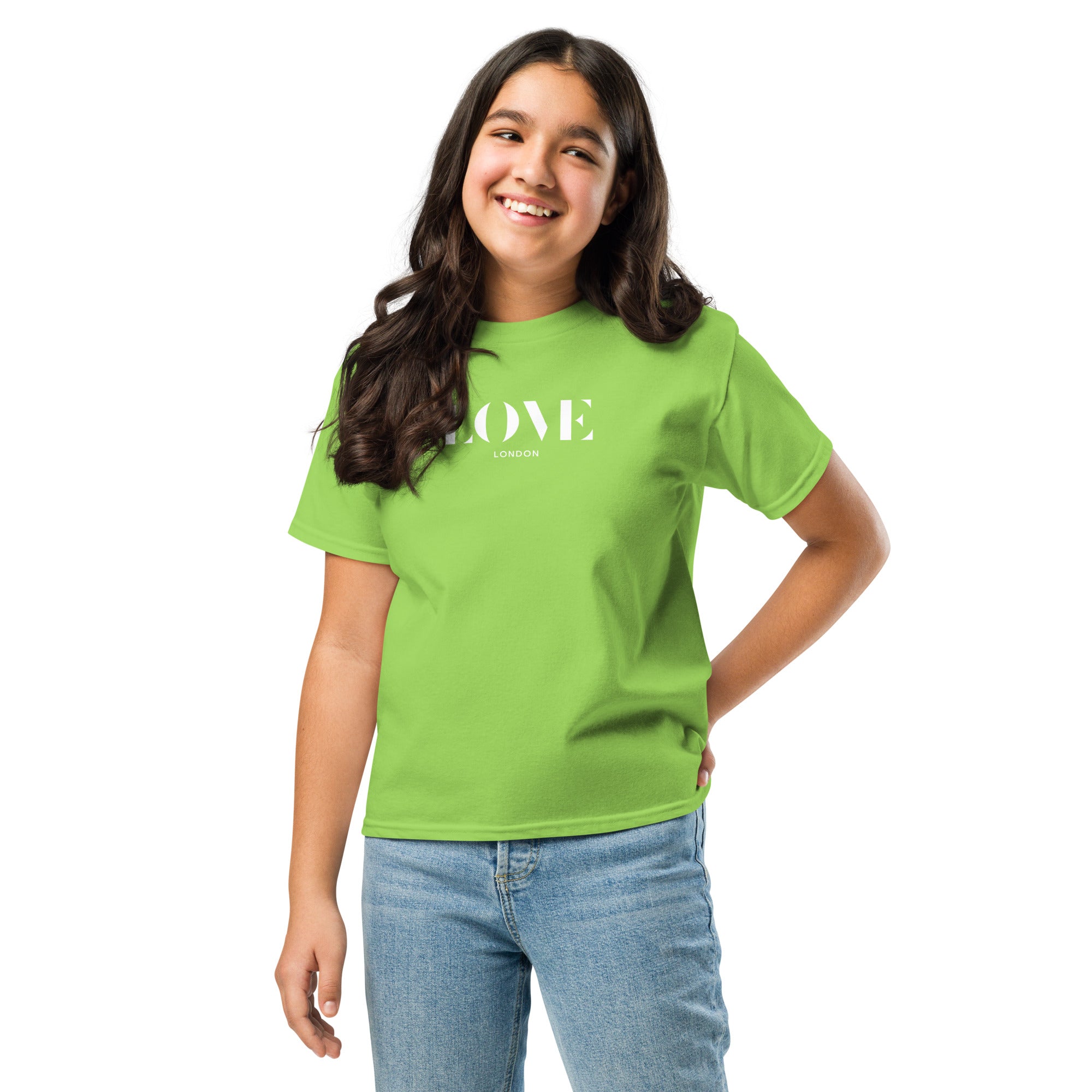 Jolly & Goode kids shirts Love London Youth T-shirt | Unisex Cheeky British Style
