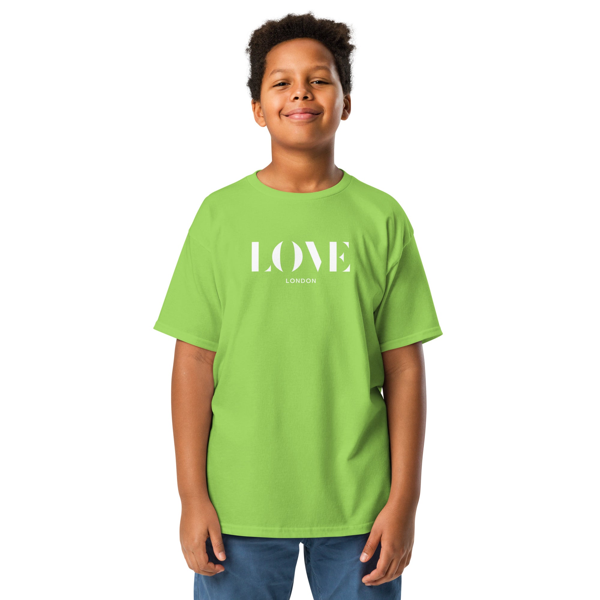 Jolly & Goode kids shirts Love London Youth T-shirt | Unisex Cheeky British Style