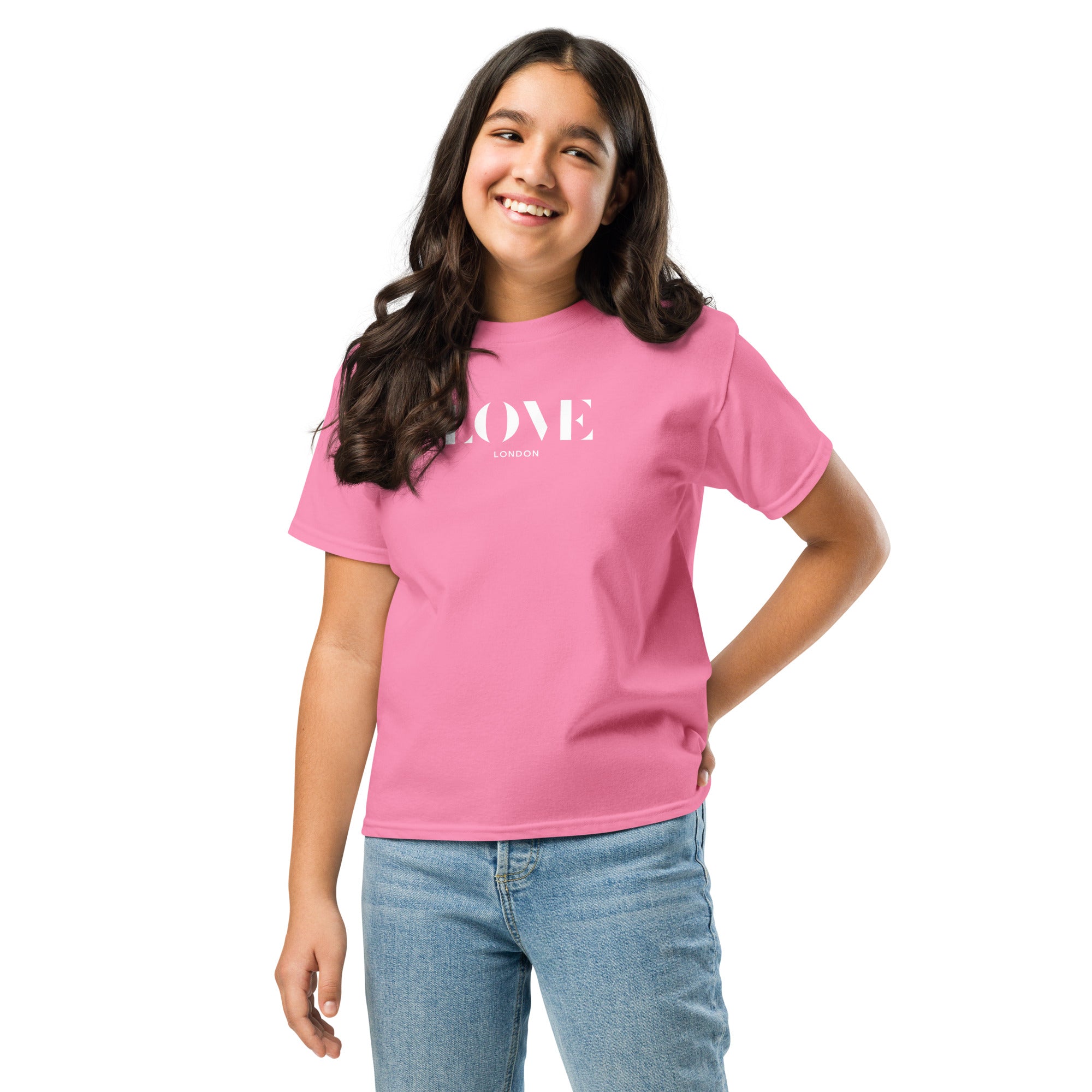 Jolly & Goode kids shirts Love London Youth T-shirt | Unisex Cheeky British Style