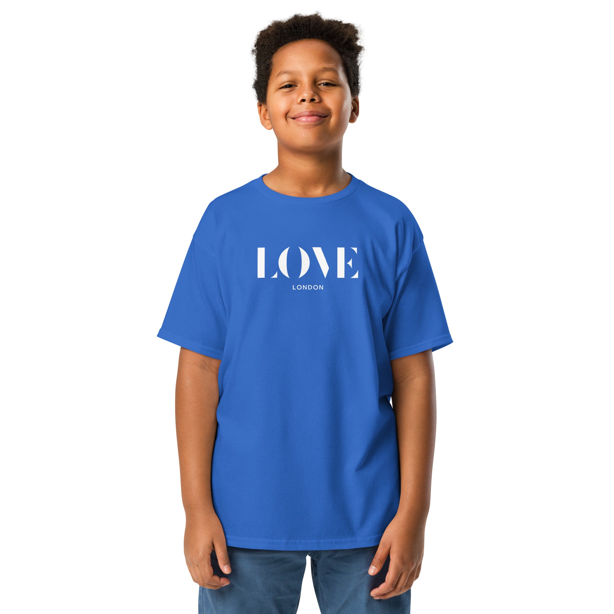 Jolly & Goode kids shirts Love London Youth T-shirt | Unisex Cheeky British Style