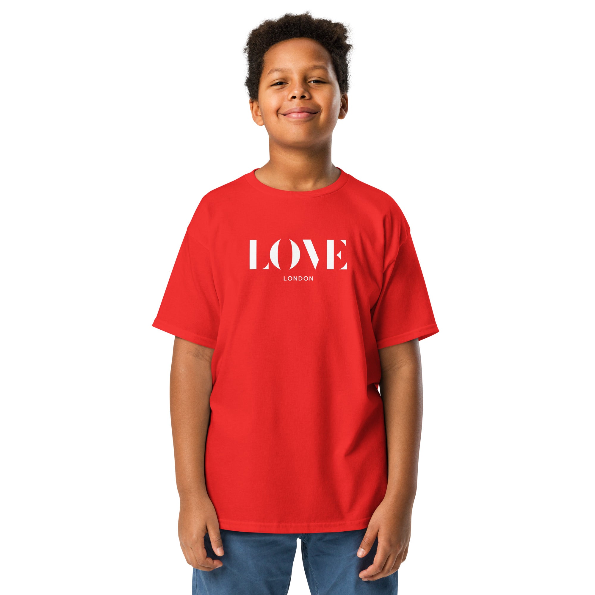Jolly & Goode kids shirts Love London Youth T-shirt | Unisex Cheeky British Style