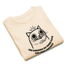 Jolly & Goode kids shirts Natural / XS The Enemies of Thine Cats are Mine Enemies | Youth Tee Cheeky British Style