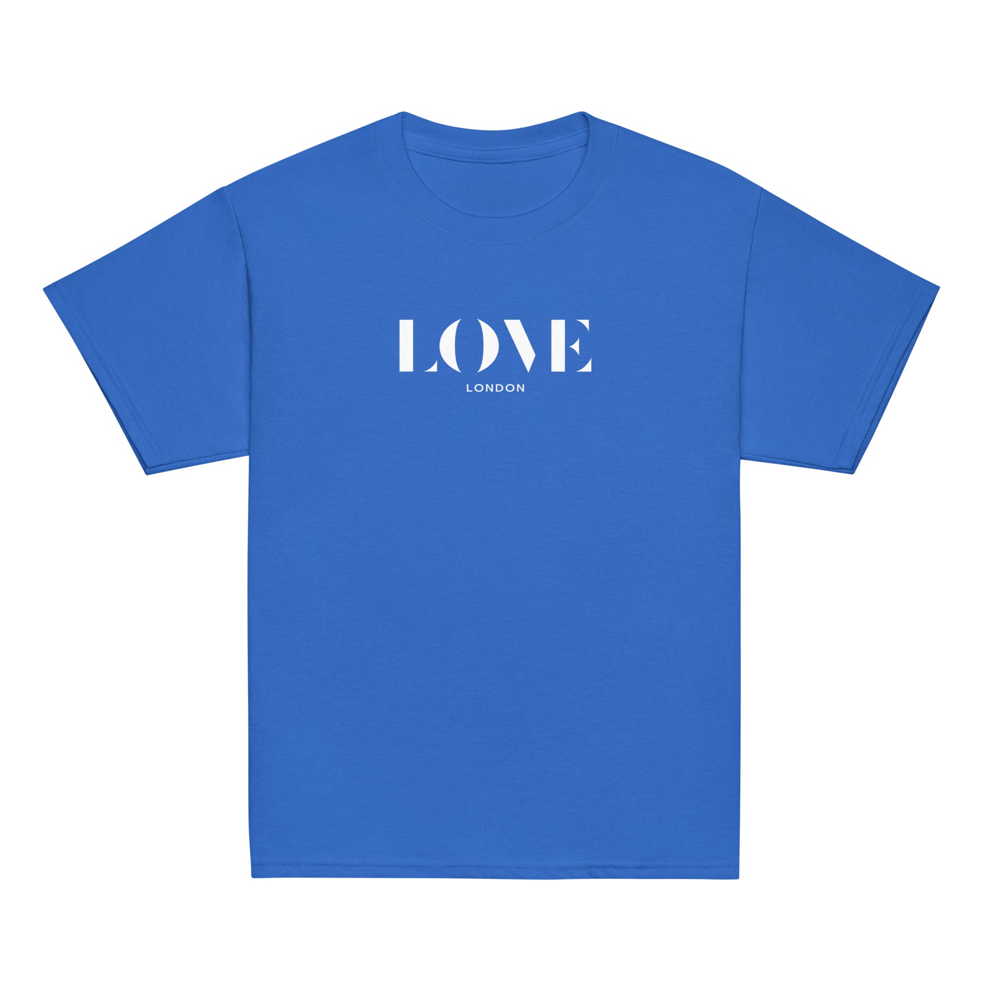 Jolly & Goode kids shirts Royal / XS Love London Youth T-shirt | Unisex Cheeky British Style