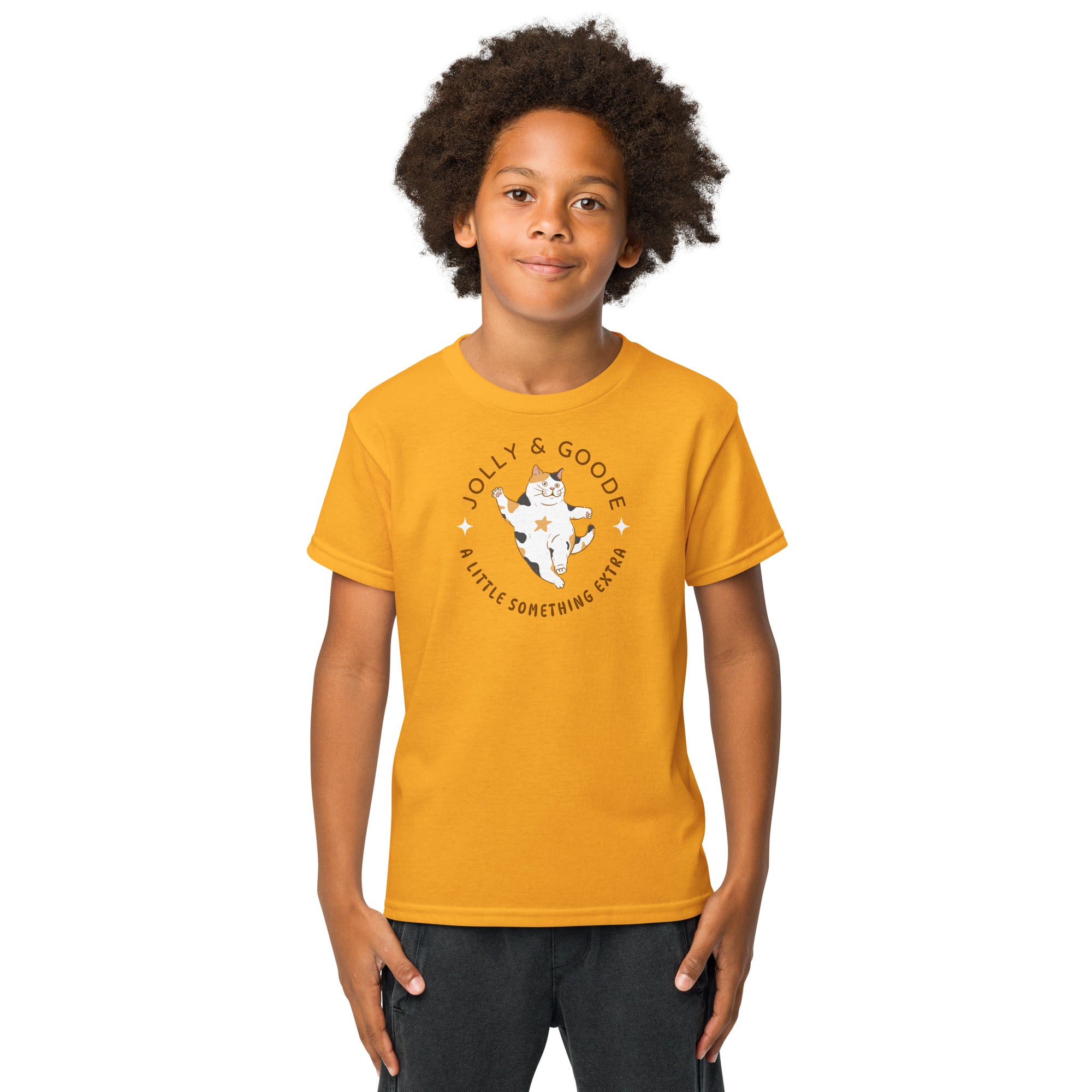 Jolly & Goode kids shirts Star Cat | A Little Something Extra | Youth Tee Cheeky British Style