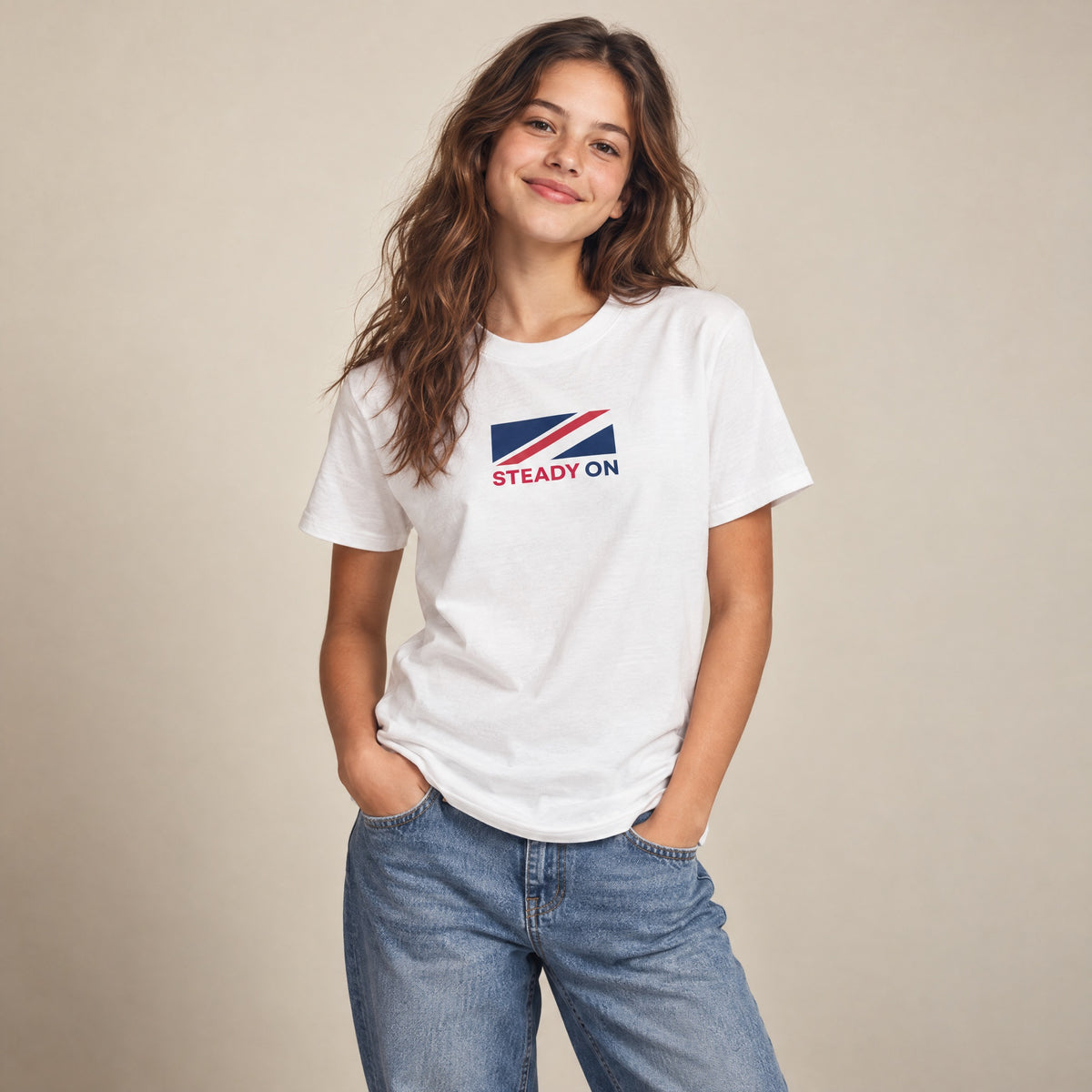 Jolly & Goode kids shirts Steady On Youth Classic Tee Cheeky British Style