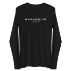 Jolly & Goode long sleeve shirts Black Heather / XS Expansive Thinking Long-Sleeve Shirt Cheeky British Style